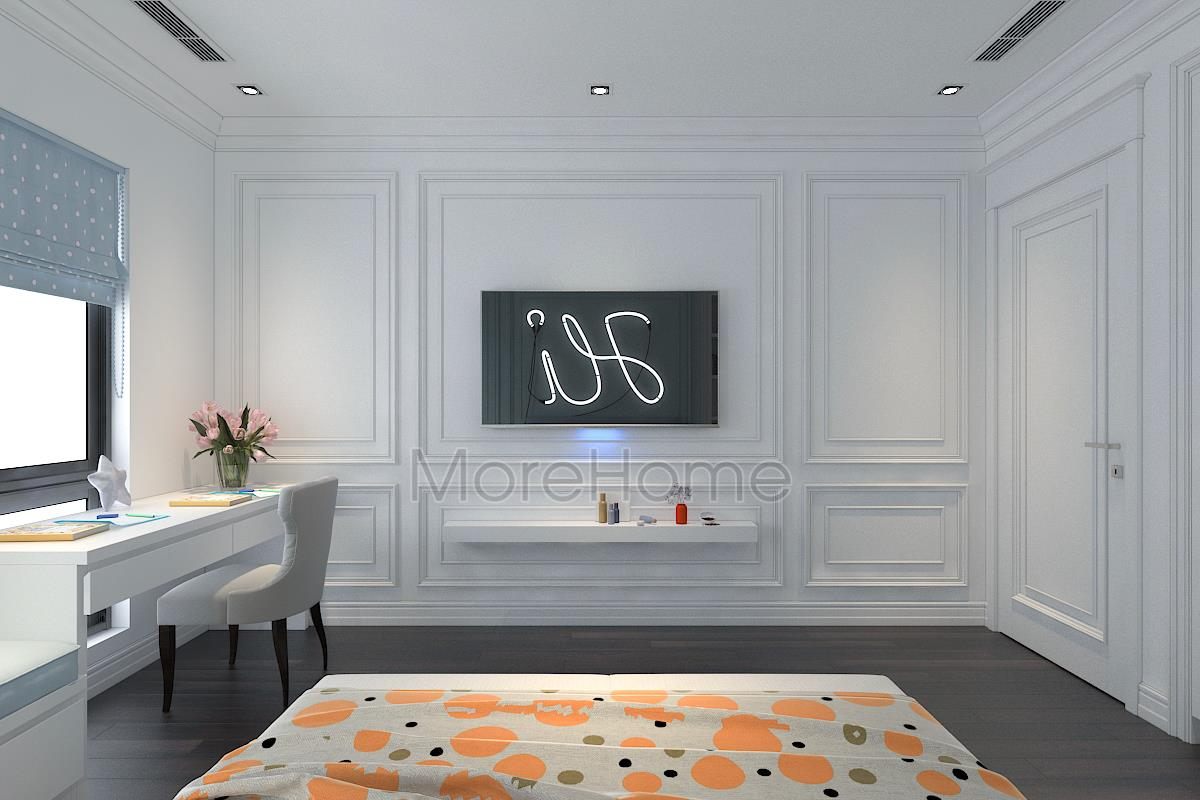 Thiết kế nội thất sang trọng chung cư TSQ, Mỗ Lao, Hà Đông